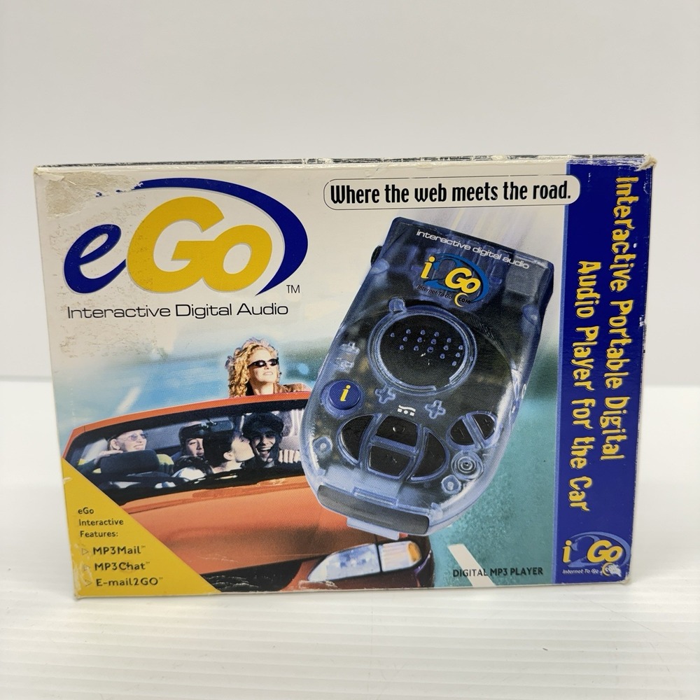 eGo Interactive Digital Audio Player & Accessories from i2Go | Model CC101 NEW
